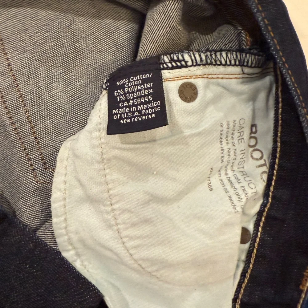 J Crew High Rise Bootcut jeans size 28 tall - Picture 5 of 5